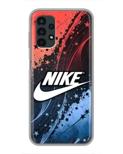 Чехол для Samsung Galaxy A13 (5G) с картинкой «Градиентный принт Найк»
