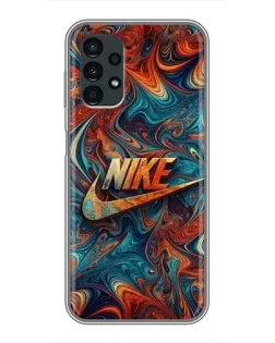 Чехол для Samsung Galaxy A13 (5G) с картинкой «Nike в абстракции»