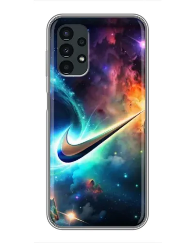 Чехол для Samsung Galaxy A13 (5G) с картинкой «Космический Nike Swoosh» Чехол для Samsung Galaxy A13 (5G) с картинкой «Космический Nike Swoosh»