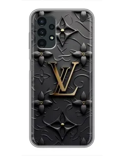 Чехол для Samsung Galaxy A13 (5G) с картинкой «Кожаная текстура LV»