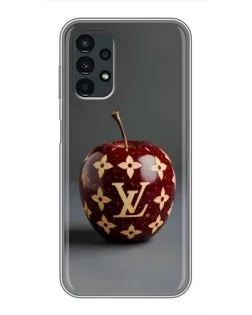 Чехол для Samsung Galaxy A13 (5G) с картинкой «Красное яблоко LV»