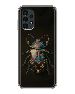 Чехол для Samsung Galaxy A13 (5G) с картинкой «LV — мраморный принт»