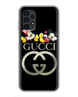 Чехол для Samsung Galaxy A13 (5G) с картинкой «Gucci — герои Disney»