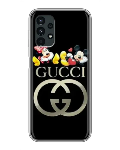 Чехол для Samsung Galaxy A13 (5G) с картинкой «Gucci — герои Disney»