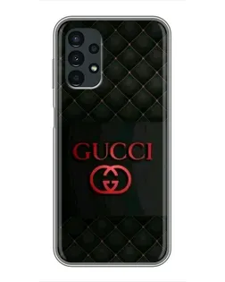 Чехол для Samsung Galaxy A13 (5G) с картинкой «Gucci — стеганый черный»