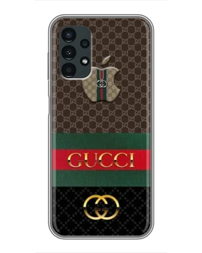 Чехол для Samsung Galaxy A13 (5G) с картинкой «Gucci — брендированный десерт»