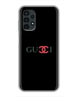 Чехол для Samsung Galaxy A13 (5G) с картинкой «Gucci — красный градиент»