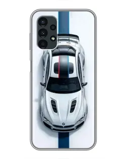 Чехол для Samsung Galaxy A13 (5G) с картинкой «Вид сверху — BMW M»