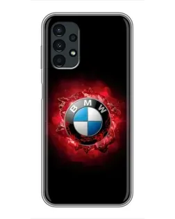 Чехол для Samsung Galaxy A13 (5G) с картинкой «Логотип BMW — вспышка»