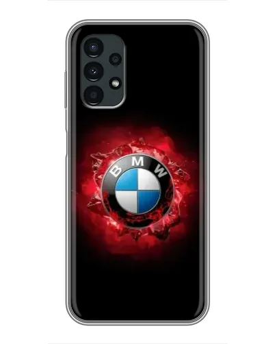 Чехол для Samsung Galaxy A13 (5G) с картинкой «Логотип BMW — вспышка»