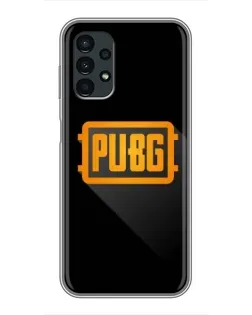 Чехол для Samsung Galaxy A13 (5G) с картинкой «PUBG — рамка лого»