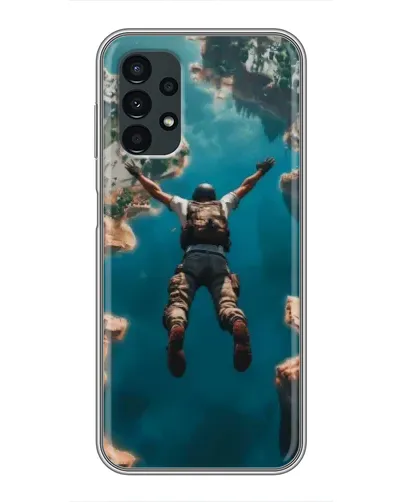 Чехол для Samsung Galaxy A13 (5G) с картинкой «PUBG — свободное падение»