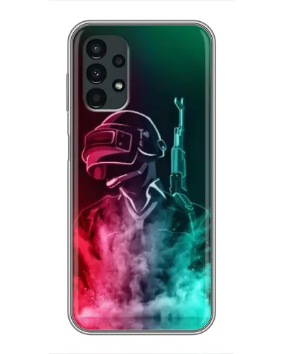 Чехол для Samsung Galaxy A13 (5G) с картинкой «PUBG — огненный воин»