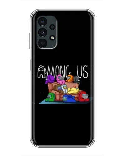 Чехол для Samsung Galaxy A13 (5G) с картинкой «Логотип Among Us»