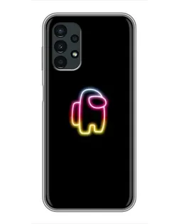 Чехол для Samsung Galaxy A13 (5G) с картинкой «Among Us градиент»