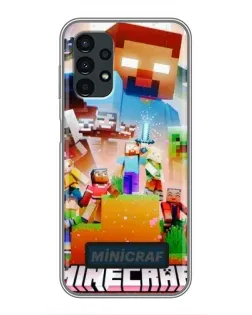 Чехол для Samsung Galaxy A13 (5G) с картинкой «Minecraft герои игры» Чехол для Samsung Galaxy A13 (5G) с картинкой «Minecraft герои игры»