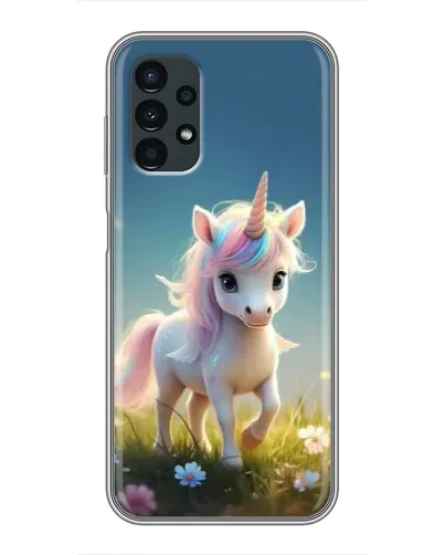 Чехол для Samsung Galaxy A13 (5G) с картинкой «Единорог на поляне» Чехол для Samsung Galaxy A13 (5G) с картинкой «Единорог на поляне»