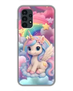 Чехол для Samsung Galaxy A13 (5G) с картинкой «Маленький единорог»