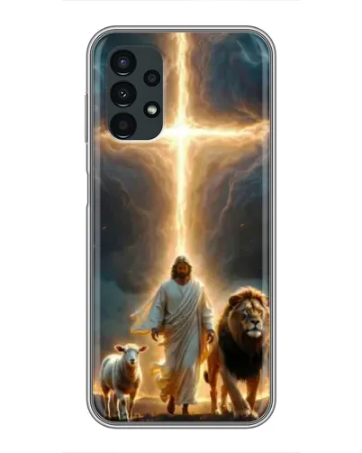 Чехол для Samsung Galaxy A13 (5G) с картинкой «Лев Иуды и Свет»