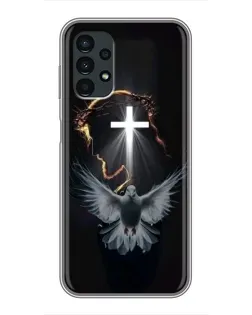 Чехол для Samsung Galaxy A13 (5G) с картинкой «Голубь и Свет»
