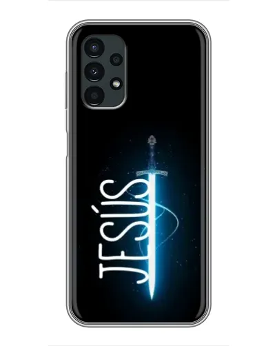 Чехол для Samsung Galaxy A13 (5G) с картинкой «Меч Духа Jesus»