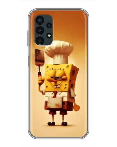 Чехол для Samsung Galaxy A13 (5G) с картинкой «Губка Боб повар» Чехол для Samsung Galaxy A13 (5G) с картинкой «Губка Боб повар»