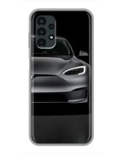Чехол для Samsung Galaxy A13 (5G) с картинкой «Tesla Model S Look»
