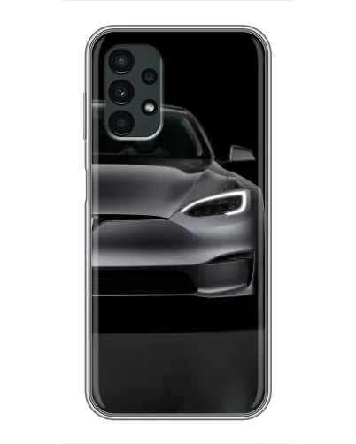 Чехол для Samsung Galaxy A13 (5G) с картинкой «Tesla Model S Look»