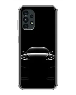 Чехол для Samsung Galaxy A13 (5G) с картинкой «Силуэт Tesla Night»