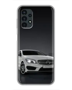 Чехол для Samsung Galaxy A13 (5G) с картинкой «Mercedes AMG GT Silver»