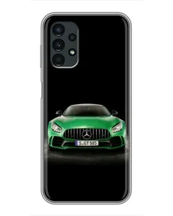 Чохол для Samsung Galaxy A13 (5G) з картинкою «Mercedes — неоновий лого»