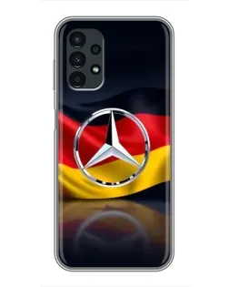 Чохол для Samsung Galaxy A13 (5G) з картинкою «Mercedes — прапор Німеччини»