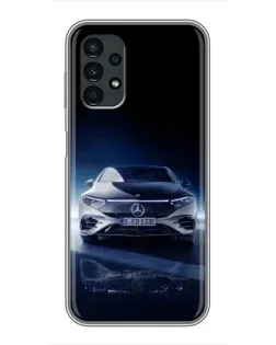 Чохол для Samsung Galaxy A13 (5G) з картинкою «Нічний Mercedes EQ»