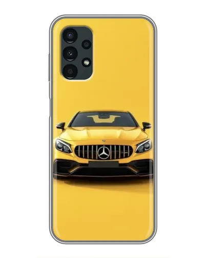 Чохол для Samsung Galaxy A13 (5G) з картинкою «Жовтий Mercedes GT»