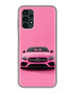 Чохол для Samsung Galaxy A13 (5G) з картинкою «Рожевий Mercedes AMG»