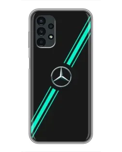 Чехол для Samsung Galaxy A13 (5G) с картинкой «Спортивные линии Mercedes»