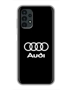Чехол для Samsung Galaxy A13 (5G) с картинкой «Классическое лого Audi»