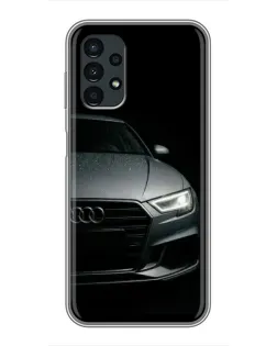 Чехол для Samsung Galaxy A13 (5G) с картинкой «Audi — детализация кузова»