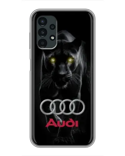 Чехол для Samsung Galaxy A13 (5G) с картинкой «Пантера и Audi»