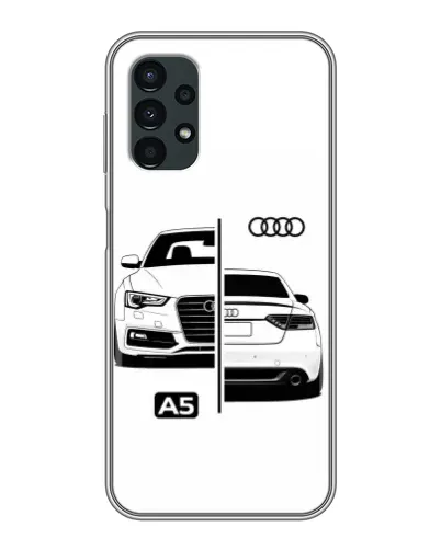 Чехол для Samsung Galaxy A13 (5G) с картинкой «Audi — контрастный дизайн»