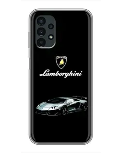 Чехол для Samsung Galaxy A13 (5G) с картинкой «Логотип Lamborghini классика»