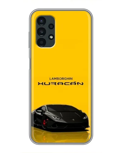 Чехол для Samsung Galaxy A13 (5G) с картинкой «Lamborghini Huracan черный»