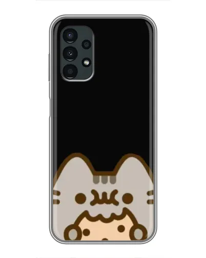 Чехол для Samsung Galaxy A13 (5G) с картинкой «Пушин на черном» Чехол для Samsung Galaxy A13 (5G) с картинкой «Пушин на черном»