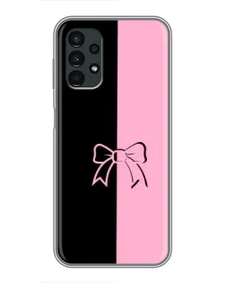 Чехол для Samsung Galaxy A13 (5G) с картинкой «Половинки банта»