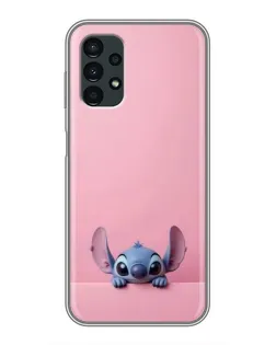 Чехол для Samsung Galaxy A13 (5G) с картинкой «Stitch выглядывает»