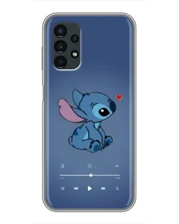 Чехол для Samsung Galaxy A13 (5G) с картинкой «Музыкальный Stitch»