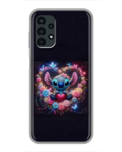 Чехол для Samsung Galaxy A13 (5G) с картинкой «Stitch в цветах» Чехол для Samsung Galaxy A13 (5G) с картинкой «Stitch в цветах»