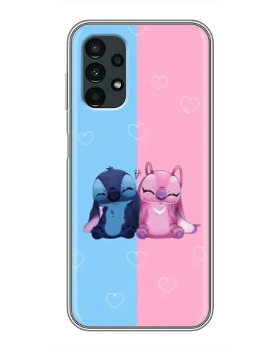 Чехол для Samsung Galaxy A13 (5G) с картинкой «Stitch и Angel Love» Чехол для Samsung Galaxy A13 (5G) с картинкой «Stitch и Angel Love»