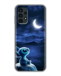 Чехол для Samsung Galaxy A13 (5G) с картинкой «Лунная ночь Стича»