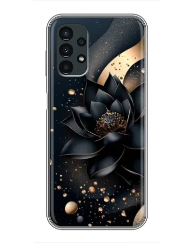 Чехол для Samsung Galaxy A13 (5G) с картинкой «Черный лотос»